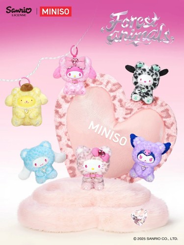 Miniso sanrio forest animal - sanrio,