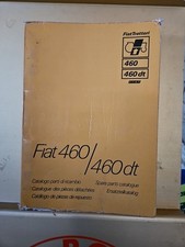 Trattore Fiat 560 460DT Del 1977 Catalogo Parti Di Ricambio Originale D'epoca 