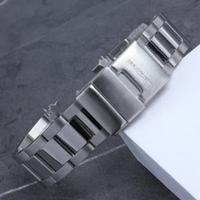 Per Longines Hydroconquest Serie 19 20 22mm Acciaio Metallo Cinturino Orologio