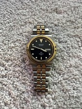 Orologio Vintage Seiko Sports 100 Uomo 8229-7019 Bracciale Bicolore SQ BATTERIA NUOVA