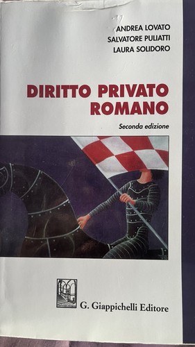 Diritto privato romano - diritto,