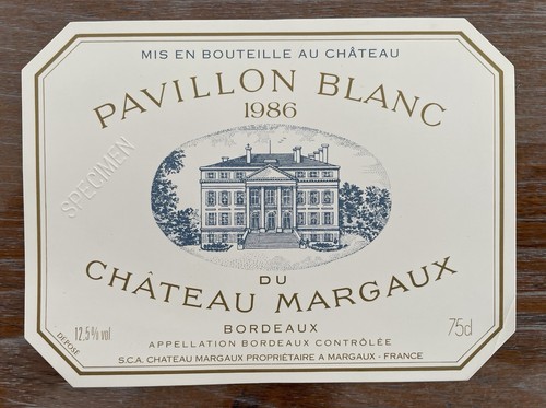 étiquette pavillon blanc - Étiquette, de