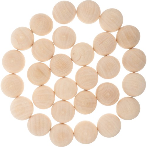 Pcs palle legno mezze - pcs,