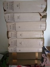 Michele Giua TRATTATO DI CHIMICA INDUSTRIALE in 8 volumi ed. UTET