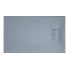 ✅ Piatto doccia 70x120 effetto pietra GRIGIO In Vetro-resina SMC LANERI