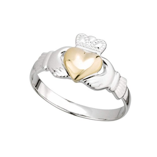 Ladies silver gold - ladies, heart