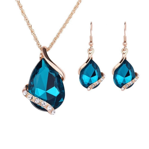 Set gioielli zircone - set,