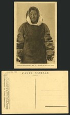 Eskimo Old Postcard Ok'atsiak