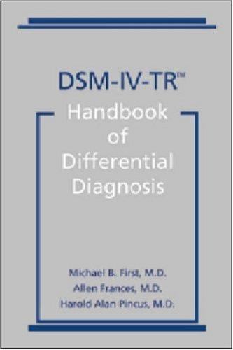 Dsm handbook of - dsm-iv-tr,
