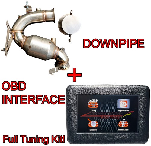 Downpipe dpf interfaccia - +,