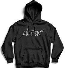 Felpa nera con cappuccio LIL