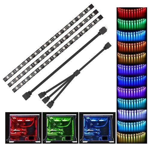 Striscia led gaming - striscia, nero