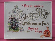 Ancienne etiquette parfum - 1,