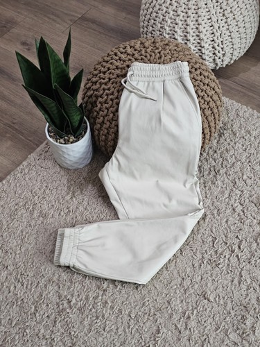 Pantalone casual zara - pantalone, ecopelle