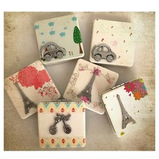 SPECCHIETTO SPECCHIO DA BORSA BORSETTE PER DONNA MAKE UP RICHIUDIBILE IDEA REGAL