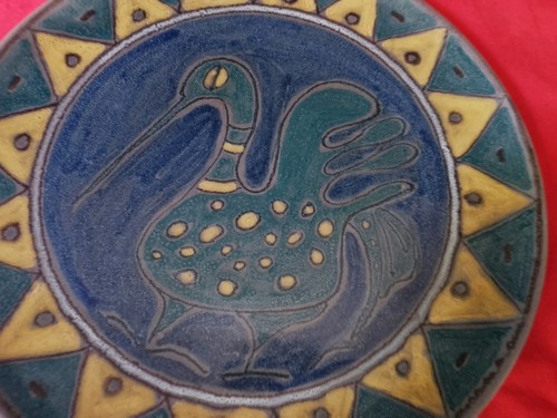 Piatto ceramica istituto - in,