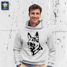 FELPA PASTORE TEDESCO IDEA REGALO DIVERTENTE FASHION PASSIONE ANIMALE CANE DOG