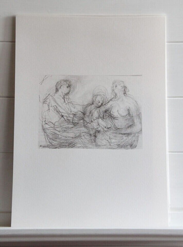 Henry moore litografia 1982 - moore,