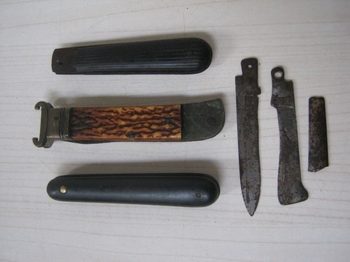 Coltello ferro ottone - coltello,