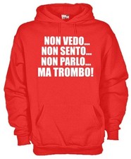 Felpa Fun KG36 Non vedo non