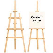 Cavalletto pittura in legno