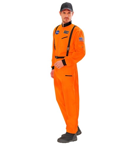 Costume astronauta arancione - astronauta,