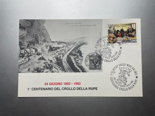 1992 cartolina filatelica - cartolina,