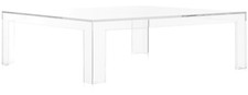 Kartell invisible table low - kartell,