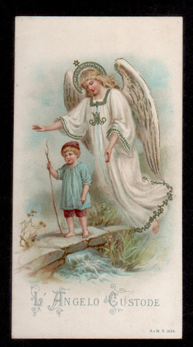 Santino holy card l - holy, l'