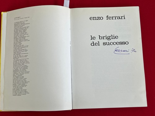 Enzo ferrari briglie del - -,