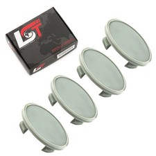 4X Copertura Del Mozzo Coprimozzo Grigio Ø 66Mm Per OPEL