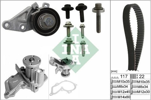 Kit cinghia distribuzione - distribuzione, +