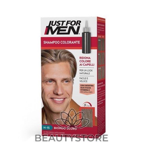 Just for men shampoo colorante - men,