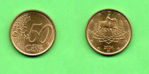 Italia centesimi 2004 - italia, 50
