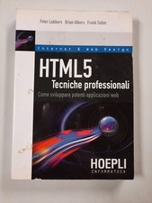 LIBRO HTML 5  lubbers peter