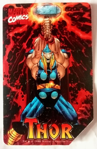 Scheda telefonica thor marvel - telefonica,