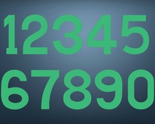 NUMERI PER MAGLIA CALCIO ANNI