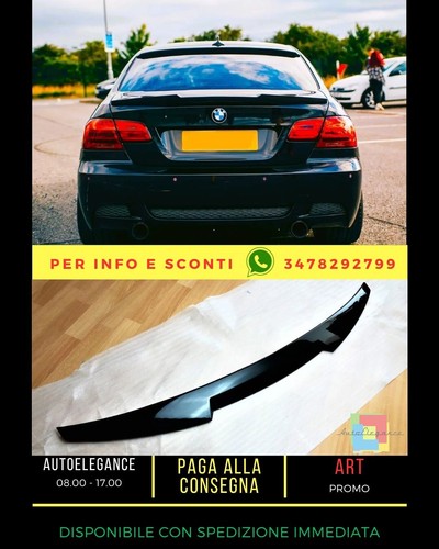 Spoiler posteriore fibra di - spoiler, in