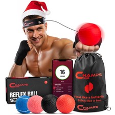 Boxe Reflex Ball Set di 4 con