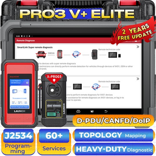 X431 pro3s elite pad auto - v,