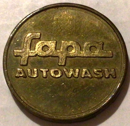 Gettone token autolavaggio - token,