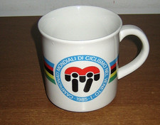 TAZZA Ciclismo Mondiali Veneto 1985 porcellana TOGNANA Vintage da collezione