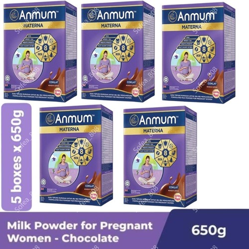 5x650g anmum latte materna - 5x650g,
