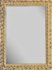 SPECCHIERA CLASSICA DORATA LEGNO TRAFORATA ORO FOGLIA DA INGRESSO SALA OFFERTA