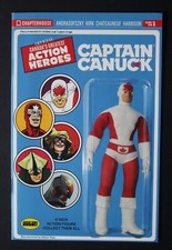 CAPTAIN CANUCK Stagione-3 #1-D ACTION FIGURE 1:300 Variante FUMETTO 2017 Andrasofszky