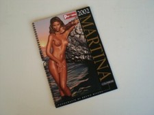MARTINA COLOMBARI   CALENDARIO  2002- PANORAMA  BELLISSIMO  DA  COLLEZIONE 