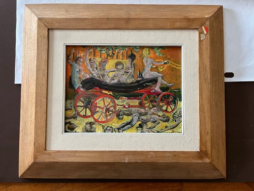 Quadro jozsef breznay olio - jozsef, su