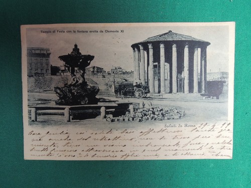L68 cartolina roma tempio - *l68*-,