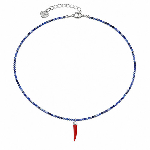 Collana lapis chiaro corno - in,