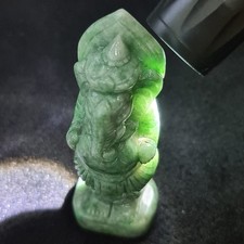 Intaglio Ganesha Giadeite